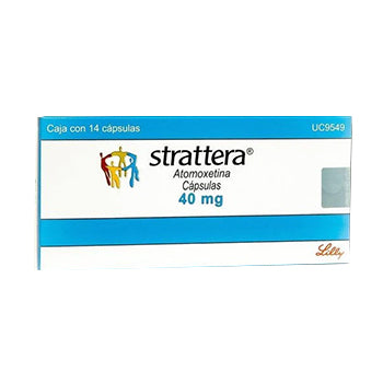 STRATTERA CAPSULAS 40 mg CAJA CON 14