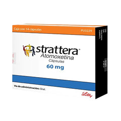 STRATTERA CAPSULAS 60 mg CAJA CON 14