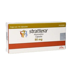 STRATTERA CAPSULAS 80 mg CAJA CON 14
