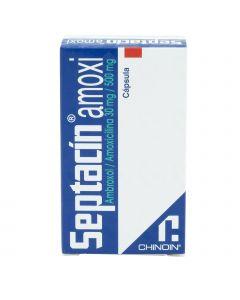 SEPTACIN AMOX CAPSULAS 30 mg/500 mg CAJA CON 12