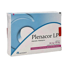 PLENACOR LP CAPSULAS 50 mg/20 mg CAJA CON 20