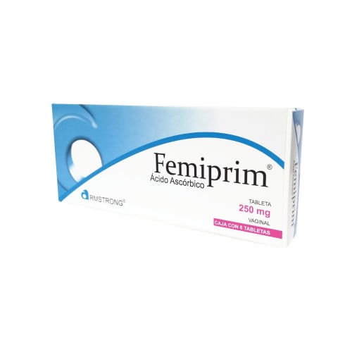 FEMIPRIM TABLETA VAGINAL 250 mg CAJA CON 6