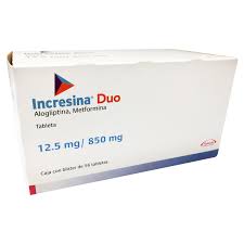 INCRESINA DUO TABLETAS 12.5 mg/850 mg CAJA CON 56