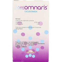 OMNARIS SUSPENSION SPRAY NASAL 0.714 mg/mL FRASCO CON 7.1 g-60 DOSIS