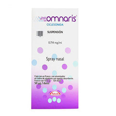 OMNARIS SUSPENSION SPRAY NASAL 0.714 mg/mL FRASCO CON 12.5 g-120 DOSIS