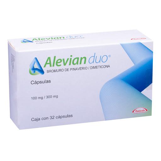 ALEVIAN DUO CAPSULAS 100 mg/300 mg CAJA CON 32