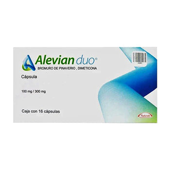 ALEVIAN DUO CAPSULAS 100 mg/300 mg CAJA CON 16