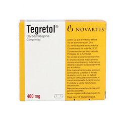 TEGRETOL COMPRIMIDOS 400 mg CAJA CON 10