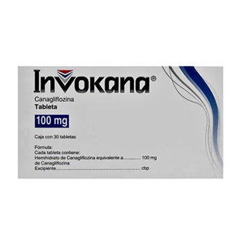INVOKANA TABLETAS 100 mg CAJA CON 30