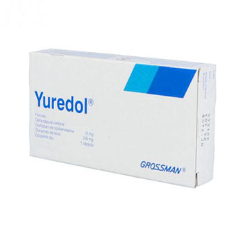YUREDOL CAPSULAS 10 mg 200 mg CAJA CON 30