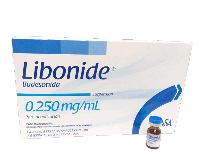 Libonide 0.250 mg/mL / Caja 5 Frascos Ampolla (2mL/3mL)