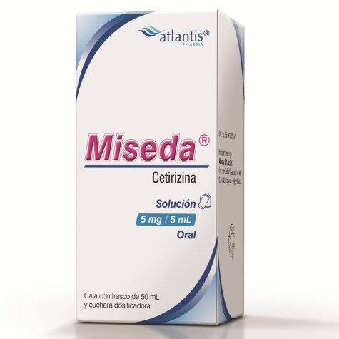 MISEDA SOLUCION 5 mg/5 mL CAJA CON FRASCO CON 50 mL