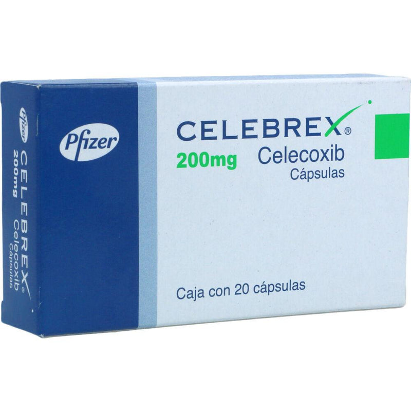 CELEBREX CAPSULAS 200 mg CAJA CON 20