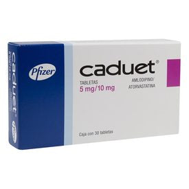 CADUET TABLETAS 5 mg/10 mg CAJA CON 30