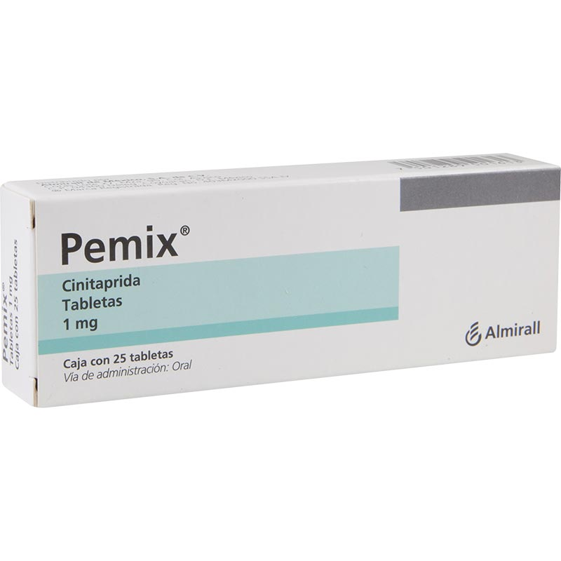 PEMIX TABLETAS 1 mg CAJA CON 25