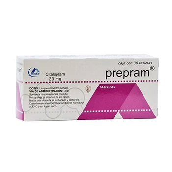 PREPRAM TABLETAS 20 mg CAJA CON 30
