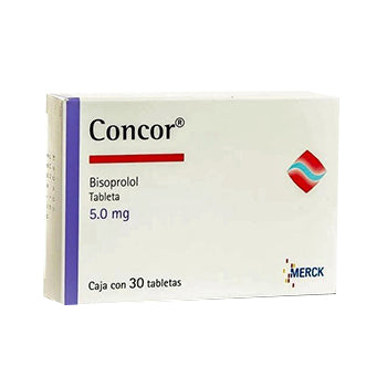 CONCOR TABLETAS 5.0 mg CAJA CON 30