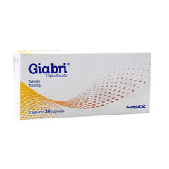 GIABRI TABLETAS 100 mg CAJA CON 30