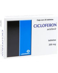 CICLOFERON TABLETAS 200 mg CAJA CON 25