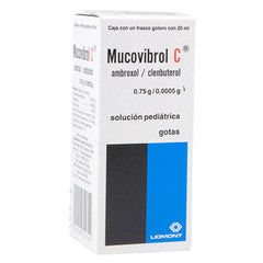 MUCOVIBROL C SOLUCION PEDIATRICA 0.75 g/0.0005 g FRASCO CON 20 mL