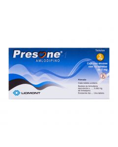 PRESONE-1 TABLETAS 5 mg CAJA CON 10