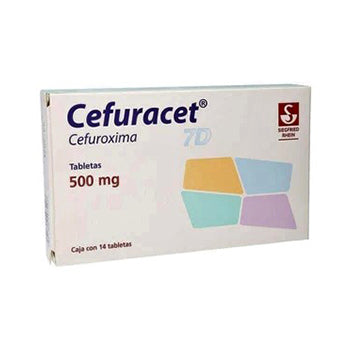 CEFURACET 7D TABLETAS 500 mg CAJA CON 14