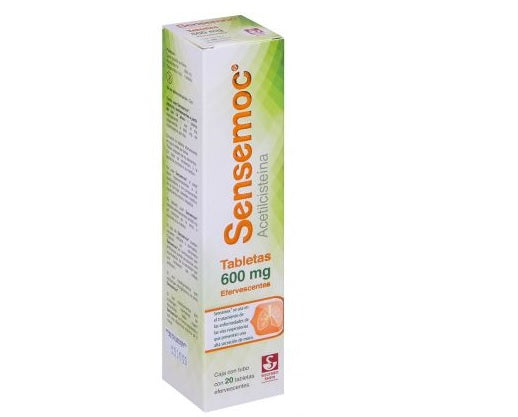 SENSEMOC TABLETAS 600 mg CAJA CON 20