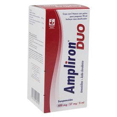 AMPLIRON DUO SUSPENSION 400 mg/57 mg/5 mL FRASCO CON 70 mL