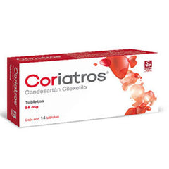 CORIATROS TABLETAS 16 mg CAJA CON 14