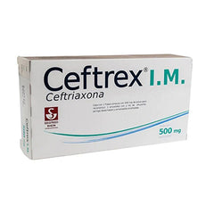 CEFTREX IM SOLUCION INYECTABLE 500 mg