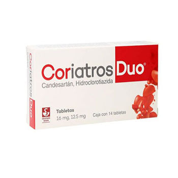 CORIATROS DUO TABLETAS 16 mg 125 mg CAJA CON 14