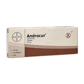 ANDROCUR TABLETAS 50 mg CAJA CON 20