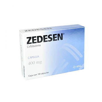 ZEDESEN CAPSULAS 400 mg CAJA CON 10