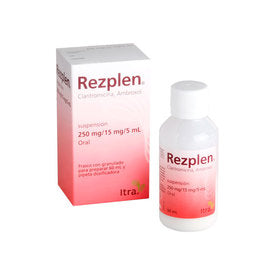 REZPLEN SUSPENSION 250 mg/15 mg/ 5 mL FRASCO CON 60 mL