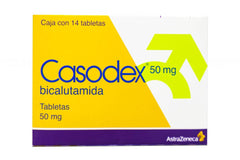 CASODEX TABLETAS 50 mg CAJA CON 14