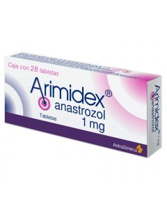 ARIMIDEX TABLETAS 1 mg CAJA CON 28