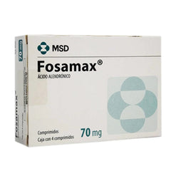 FOSAMAX COMPRIMIDOS 70 mg CAJA CON 4