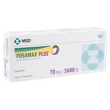 FOSAMAX PLUS COMPRIMIDOS 70 mg/5600 UI CAJA CON 4