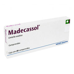 MADECASSOL COMPRIMIDOS 1O mg CAJA CON 20