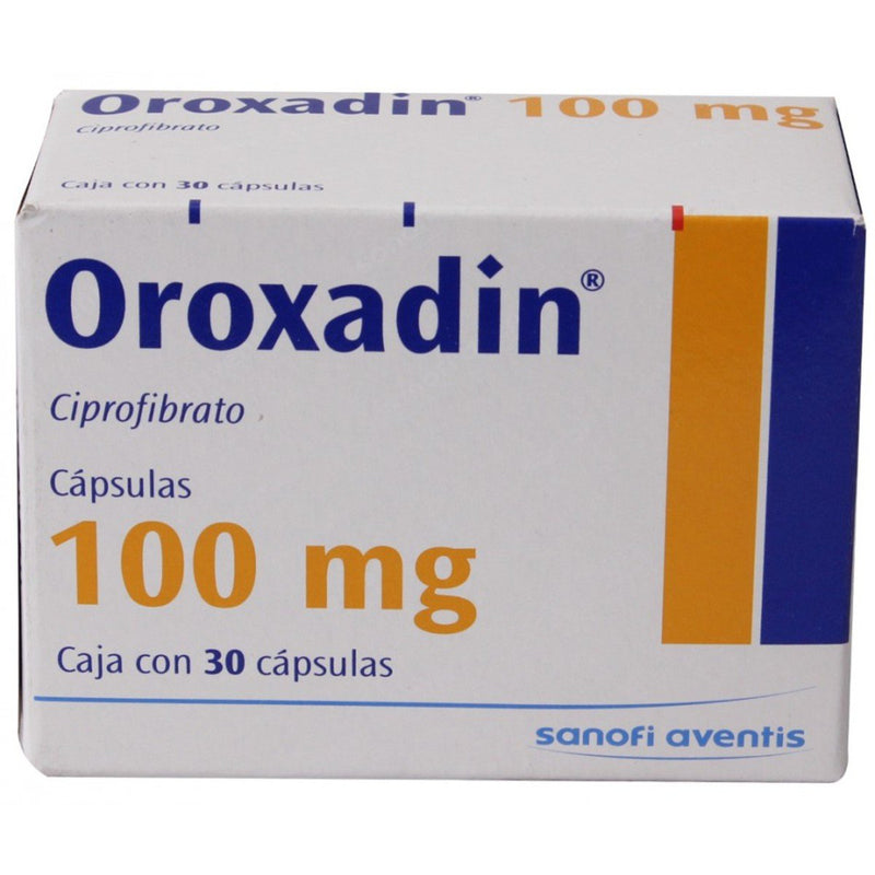 OROXADIN CAPSULAS 100 mg CAJA CON 30
