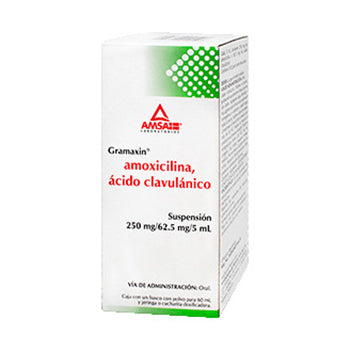 GRAMAXIN SUSPENSION 250 mg/62.5 mg/5 mL FRASCO CON 60 mL