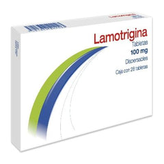 Lamotrigina Ccm 100 x 28 Tabletas