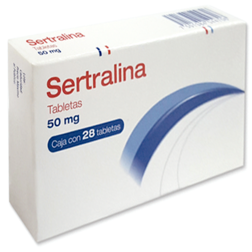Sertralina 50mg x 28 Tabletas