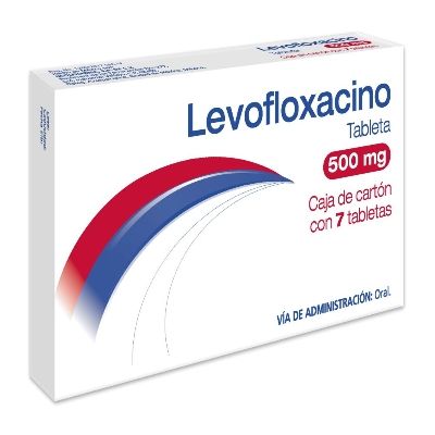 Levofloxacino Ccm 500 mg x 7 Tabletas