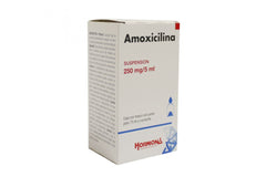 AMOXICILINA SUSPENSION 250 mg/5 mL FRASCO CON 75 mL