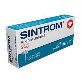 SINTROM TABLETA 4 mg CAJA CON 30