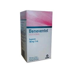 BENEVENTOL (CEFIXIMA) SUSPENSION 100 mg/5 mL CAJA CON 1 FRASCO PARA 50 mL