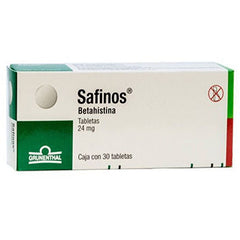 SAFINOS TABLETAS 24 mg CAJA CON 30