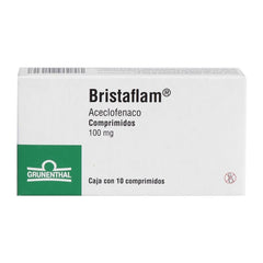 BRISTAFLAM COMPRIMIDOS 100mg CAJA CON 10