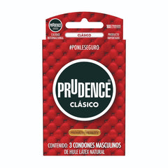 Prudence Clasico x 3 Condones